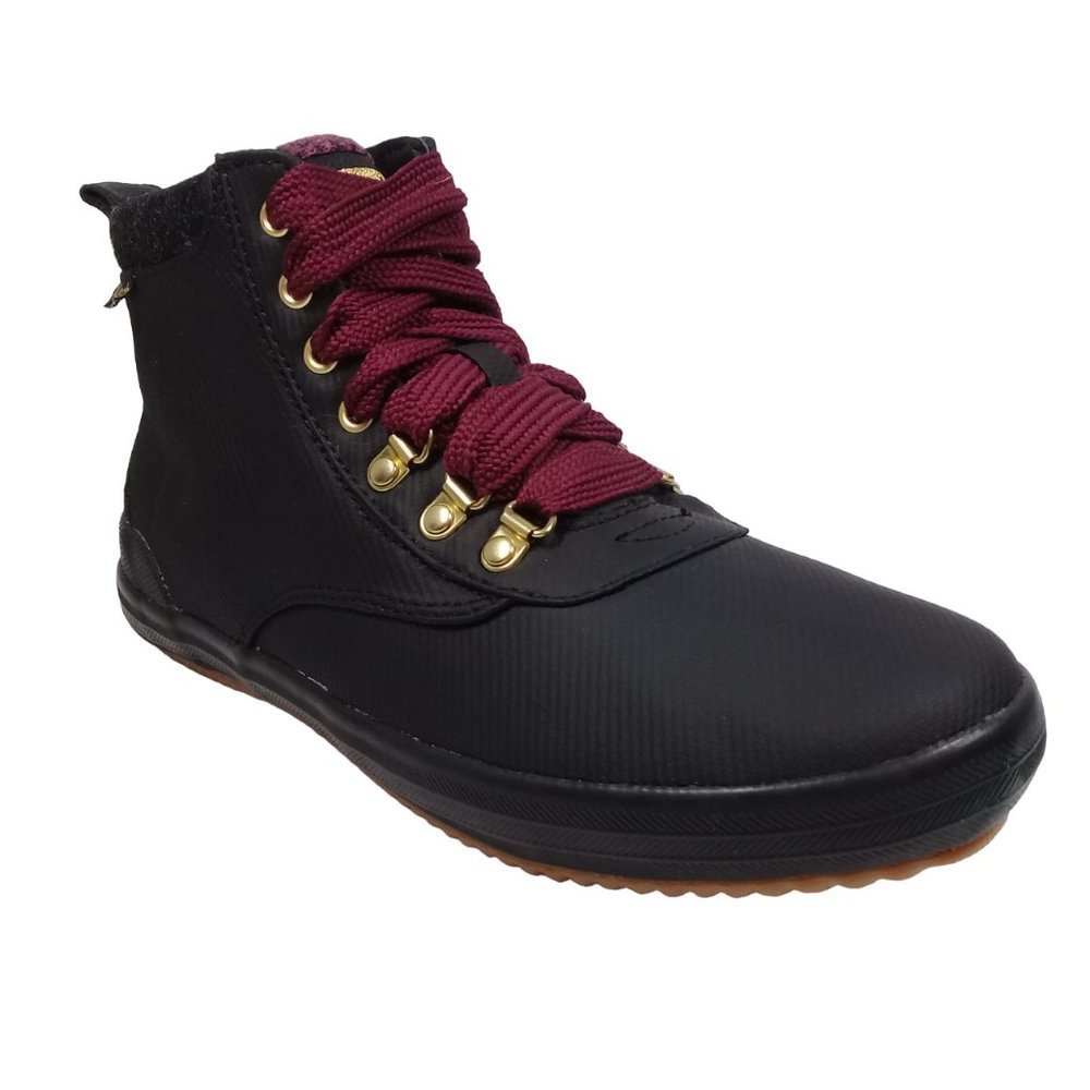 Keds Women's Water-Resistant Canvas Scout II Black Boots Size 7.5W - Picture 5 of 13